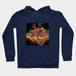 bubbles theme Hoodie